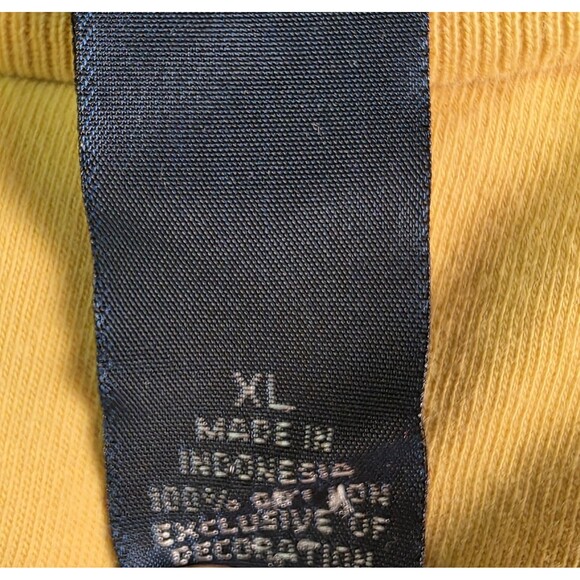 Polo Ralph Lauren T Shirts (2) Men's XL Yellow & Brown Crew Neck Shirts W/Flaws - Picture 2 of 9